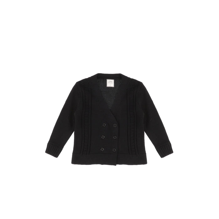 DOUBLE BREASTED CARDIGAN