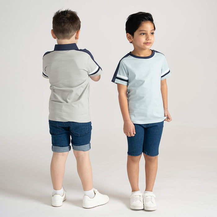 DOUBLE STRIPE TSHIRT