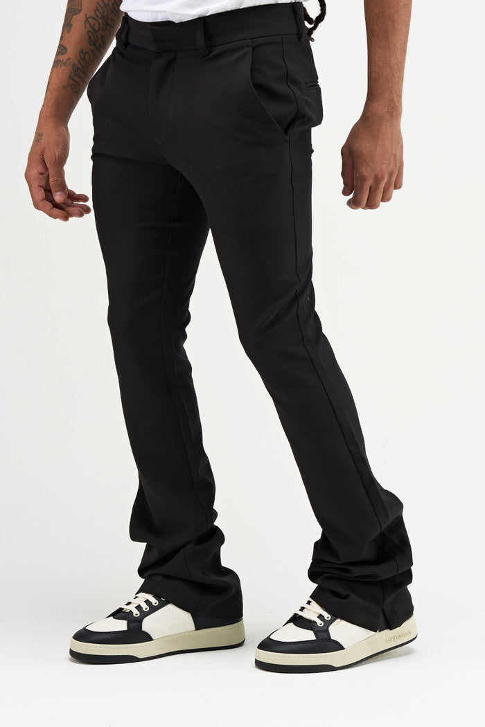 "DRESS" Stacked Pant