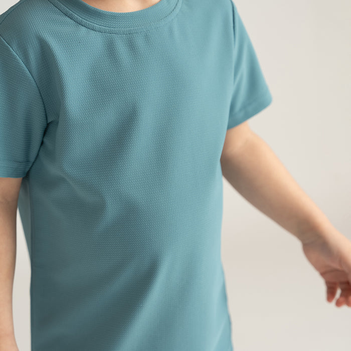 DRY FIT TEXTURED HENLEY