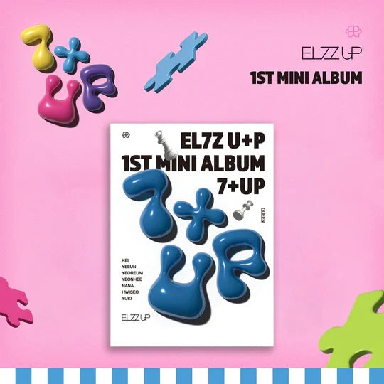 EL7Z UP 7 UP 1st Mini Album - QUEEN Version