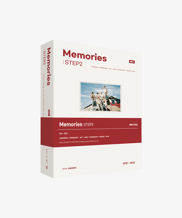 ENHYPEN Memories Step 2 - DVD main image