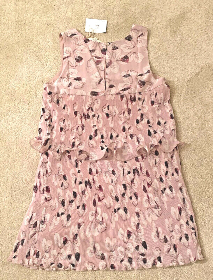 Entro 2 tier sleeveless crinkle dress cruise church party