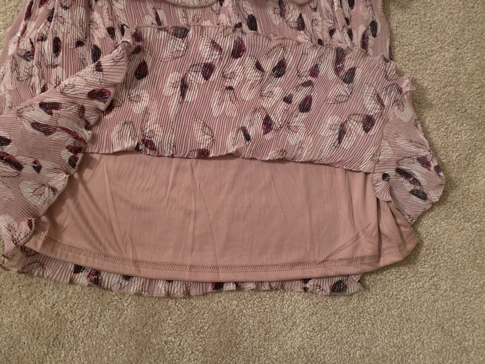 Entro 2 tier sleeveless crinkle dress cruise church party