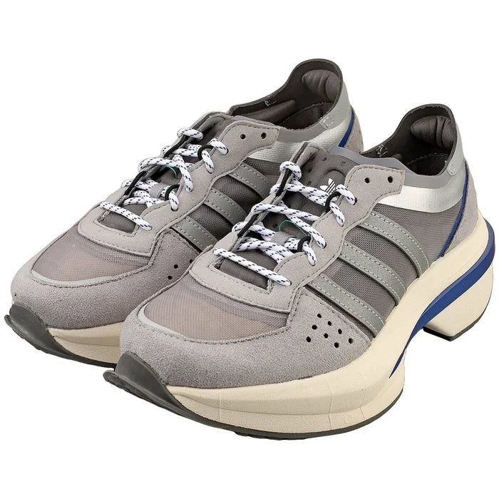 adidas Esiod Mens Fashion Sneakers in Grey Silver - image 8