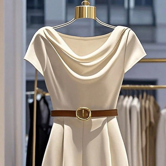 European And American Elegant Style Satin Jumpsuit retro mssp women pink