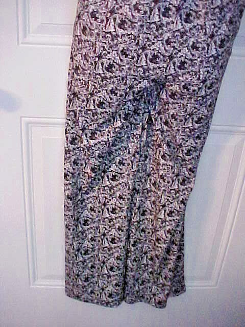 Exist Womens Jump Suit Size Large Black and White Print Strapless Polyester