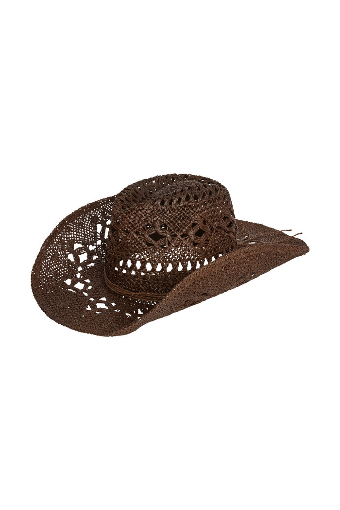Exuma Hat Rattan - Espresso