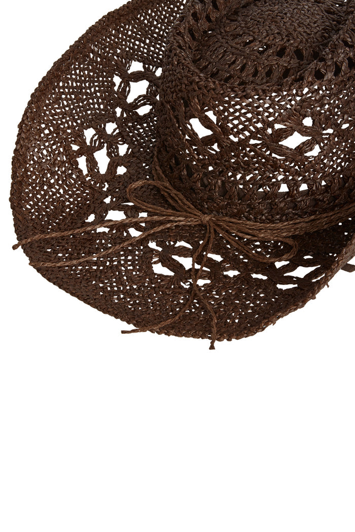 Exuma Hat Rattan - Espresso