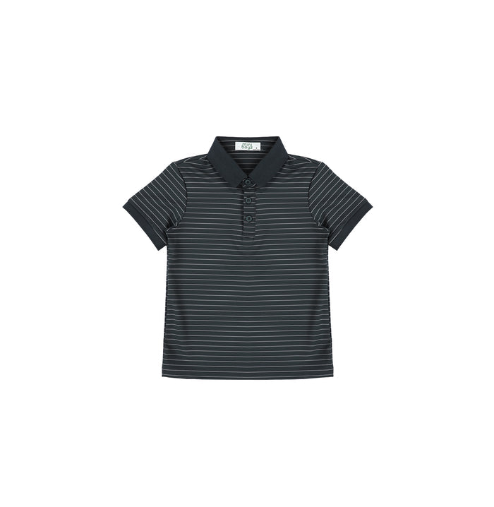 FINE STRIPED POLO