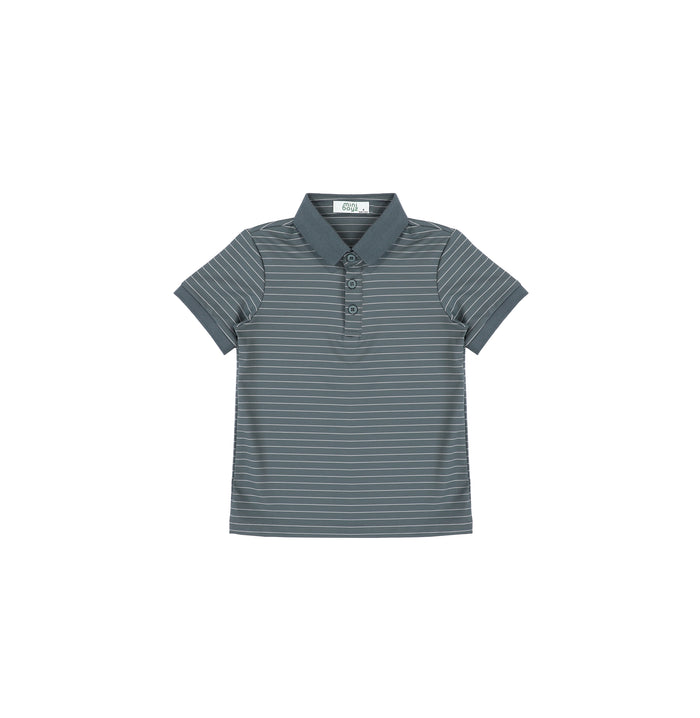 FINE STRIPED POLO