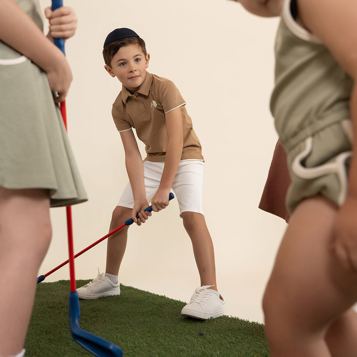 FLAG TRIM POLO