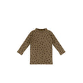 FLORAL MOCKNECK