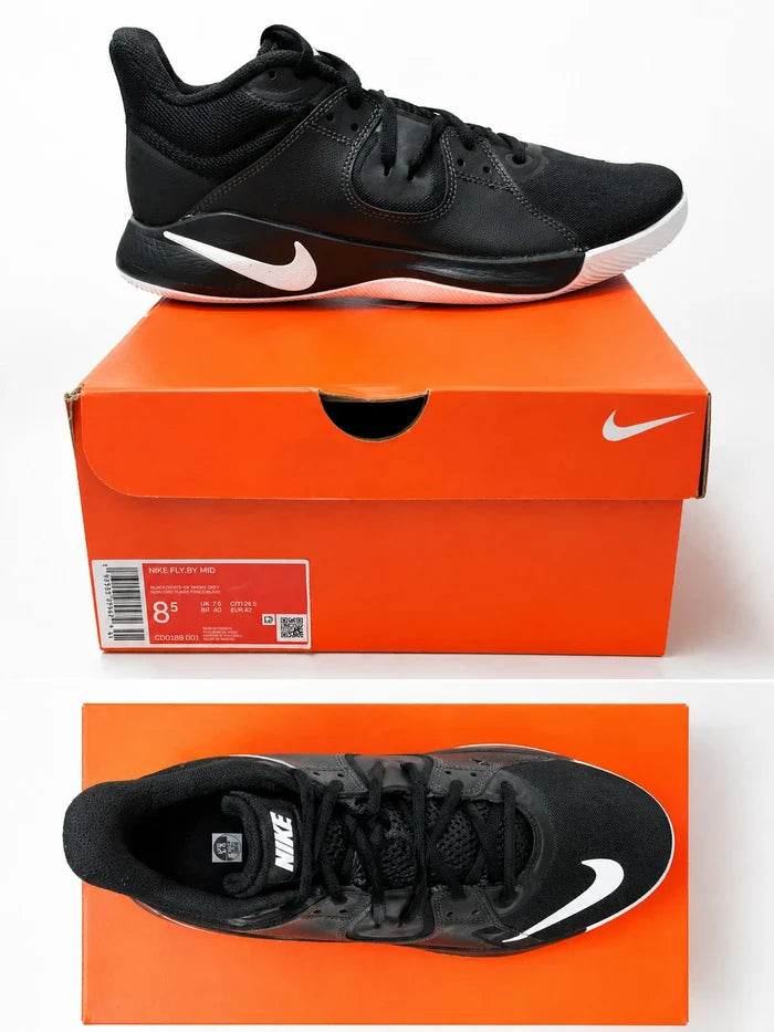 Nike Fly Mid Men's Sneakers – Mid Top Casual Shoes, Size 8.5, Brand New