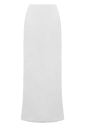Fontelina Linen Skirt - White