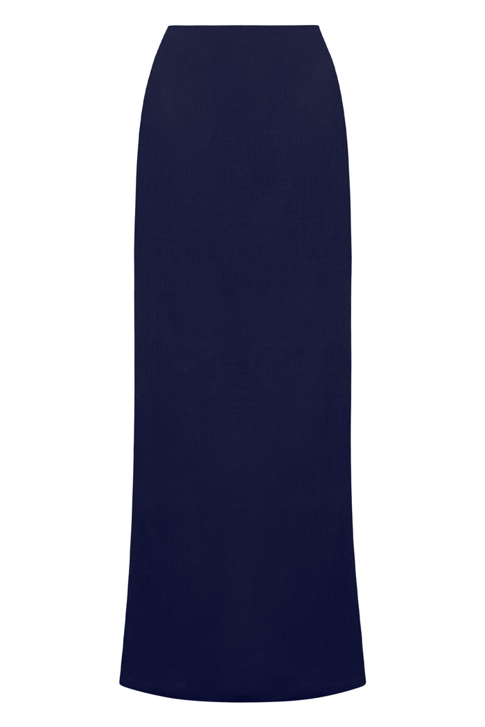 Fontelina Skirt - Midnight Linen