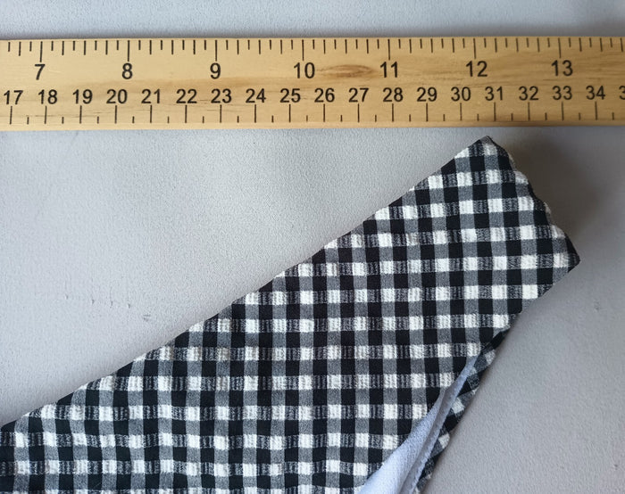 Forever 21 Large Check Bikini Swim Bottoms Hygienic Liner