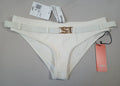Forever 21 Small Ivory White Swim Bikini Bottoms Si Medallion Hygienic Liner