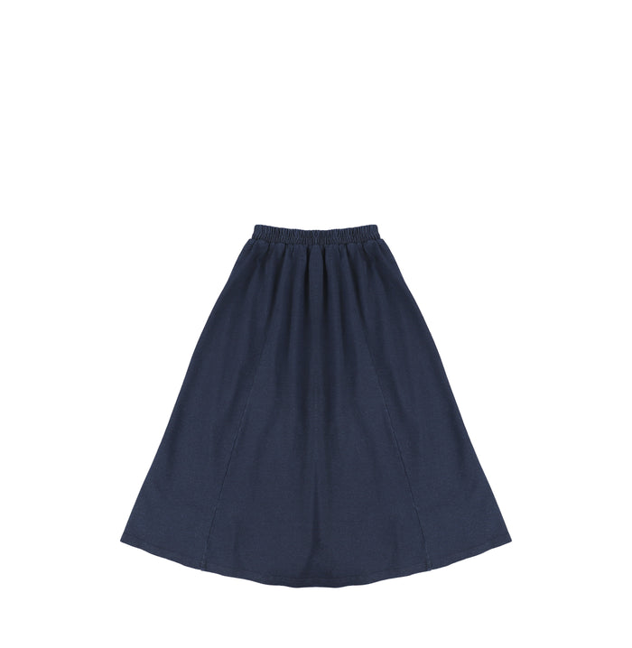 FRENCH TERRY MAXI SKIRT