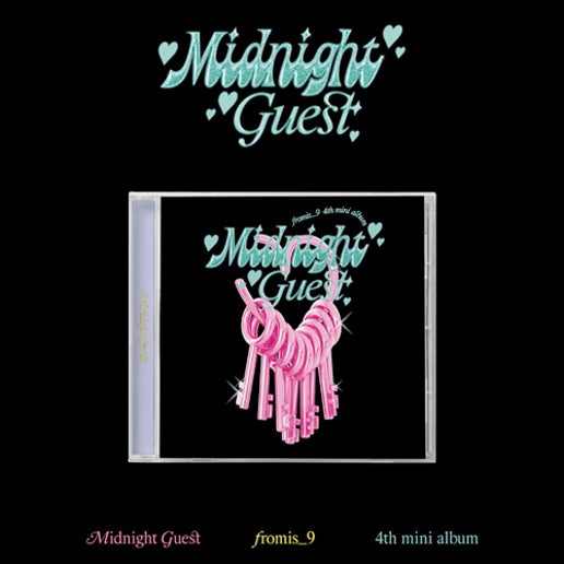fromis9 Midnight Guest 4th Mini Album Jewel Case Ver Random Main Product Image