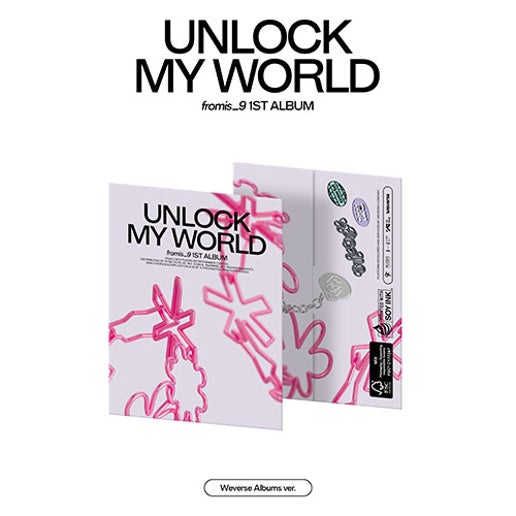 fromis 9 Unlock My World 1st Album Weverse Albums Version main image