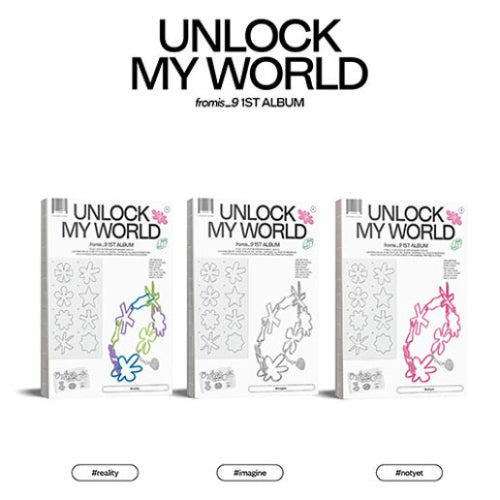 fromis 9 Unlock My World 1st Album - 3 variations main image