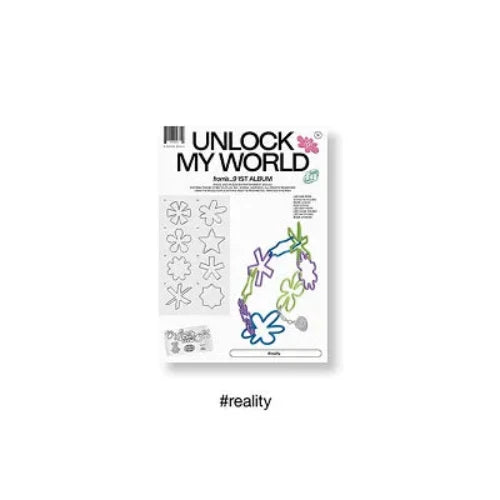 fromis 9 Unlock My World 1st Album - Reality Version