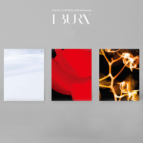 G-IDLE I burn 4th Mini Album - 3 variations main image