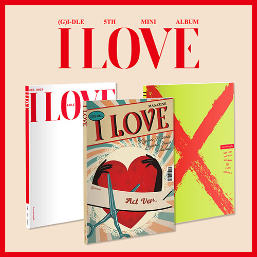 G I-DLE - I love 5th Mini Album 3 variations - main image
