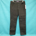 Gloria Vanderbilt Amanda Classic Rise Black Pull On Slimming Jeans