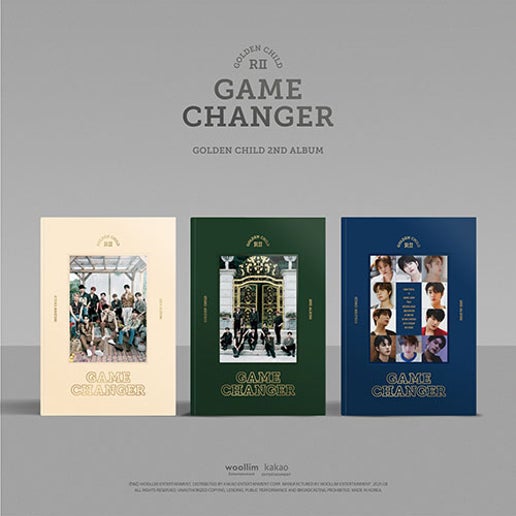 Golden Child Game Changer 2nd Album 3 Variations Ver Main Product Image