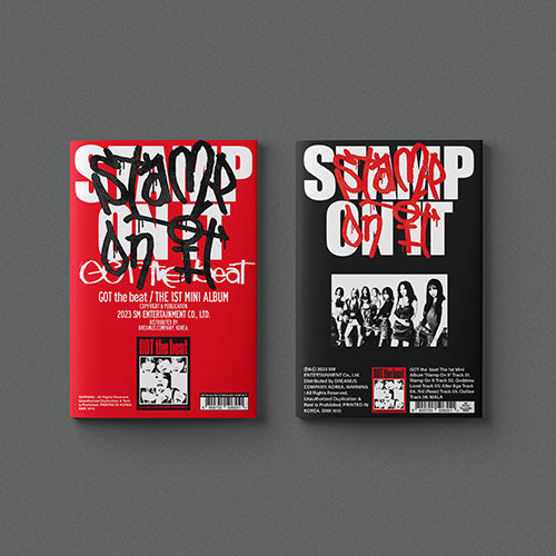 GOT the beat - Stamp On It 1st Mini Album - 2 variations main image