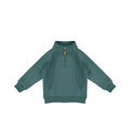 HALF ZIP SWEATSHIRT