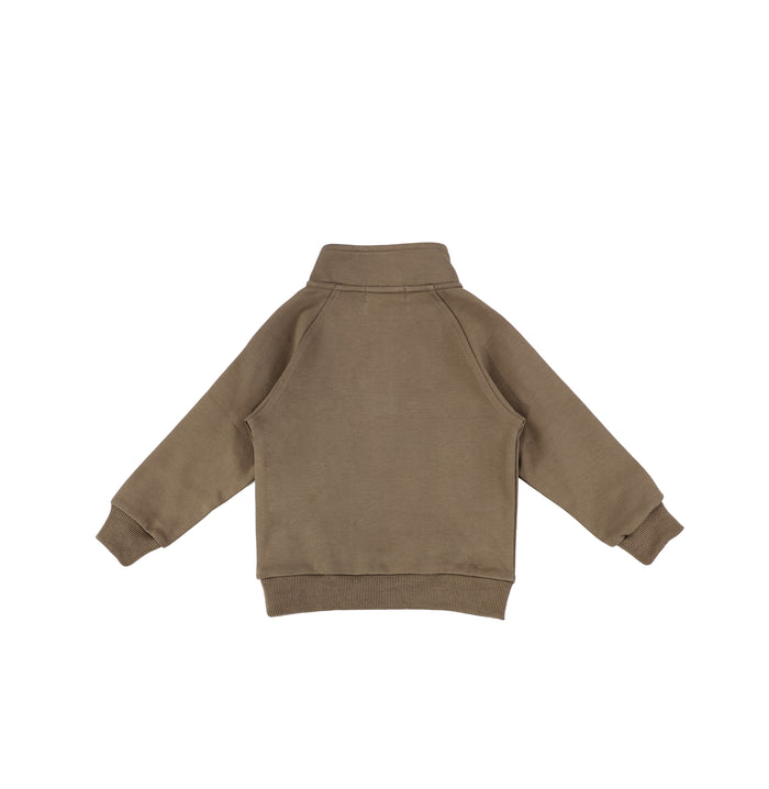 HALF ZIP SWEATSHIRT