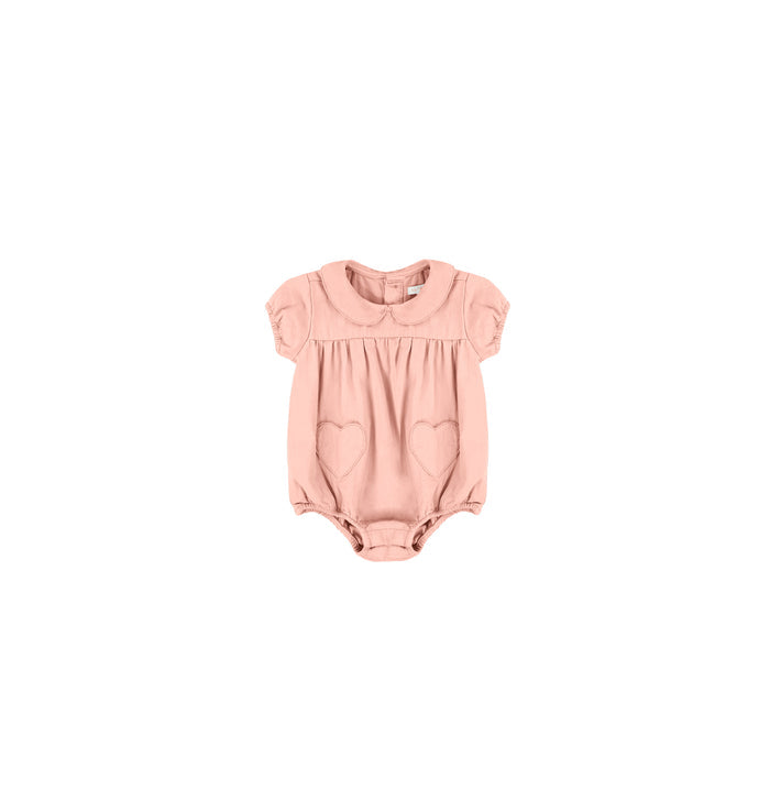HEART POCKET ROMPER