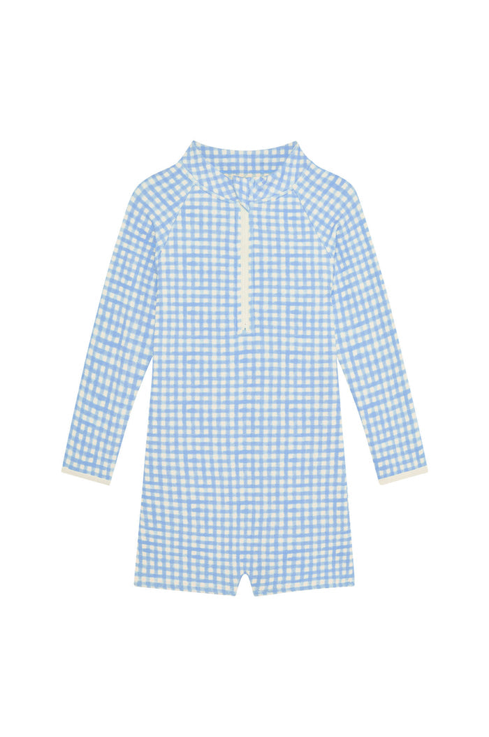 Hilo One Piece Kids - Sky Gingham
