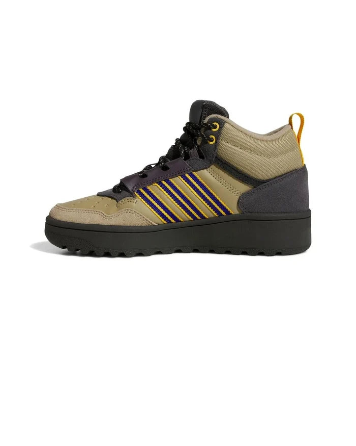 Adidas Hoops 4.0 Midwinter Brown Boys Women Sneakers Sports Shoes - image 5