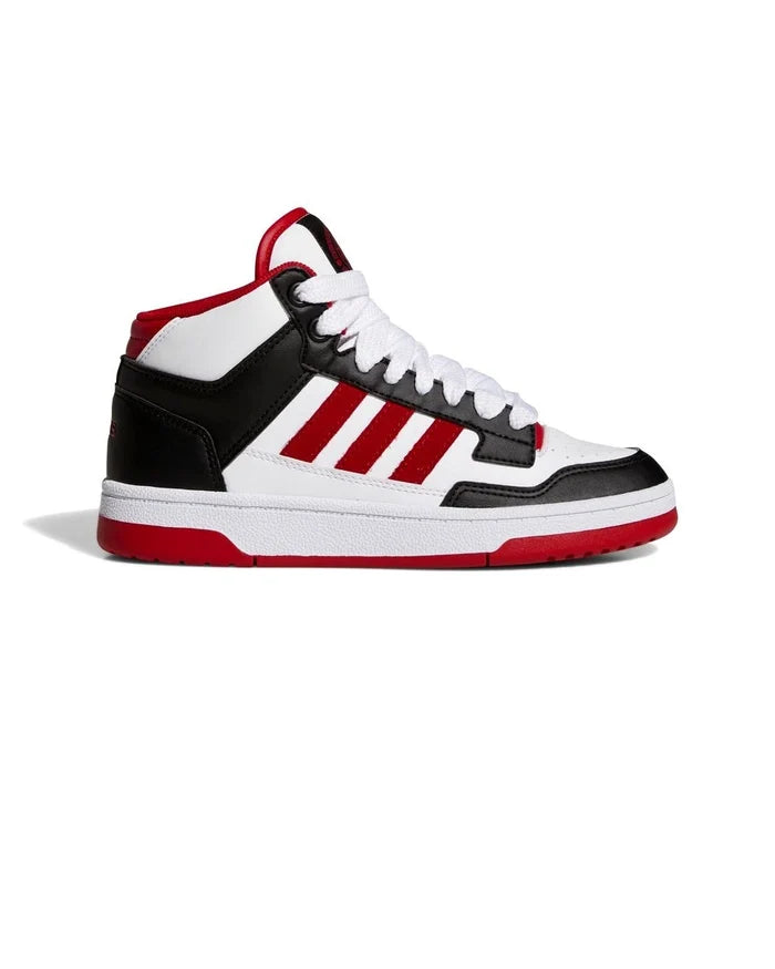 Adidas Hoops Mid J White Red Boys Sneakers Boys Women Sports Shoes - image 5