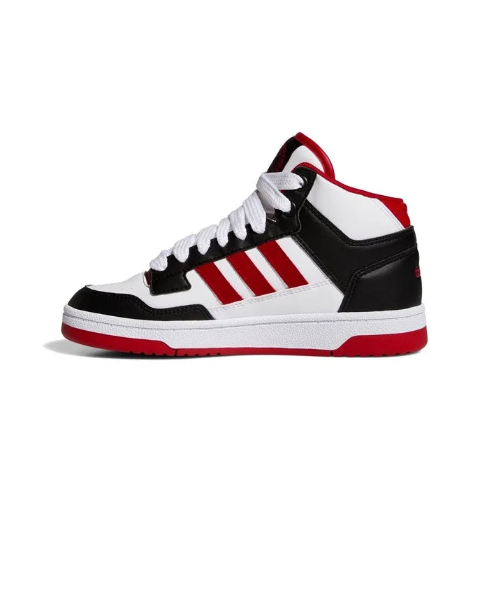 Adidas Hoops Mid J White Red Boys Sneakers Boys Women Sports Shoes - image 7