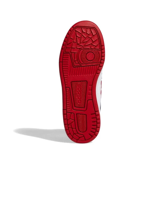 Adidas Hoops Mid J White Red Boys Sneakers Boys Women Sports Shoes - image 8