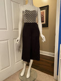 INA Sleeveless Crop Flare Jumpsuit S-L Available