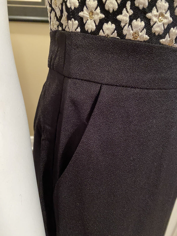 INA Sleeveless Crop Flare Jumpsuit S-L Available