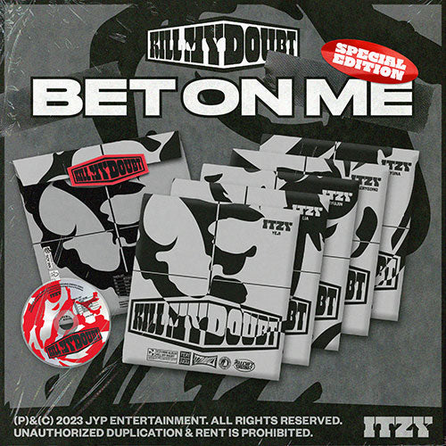 ITZY KILL MY DOUBT 7th Mini Album - BET ON ME Version main image