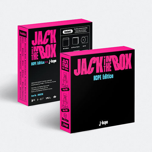 j-hope - Jack In The Box 1st Solo Album - HOPE Edition Main Image