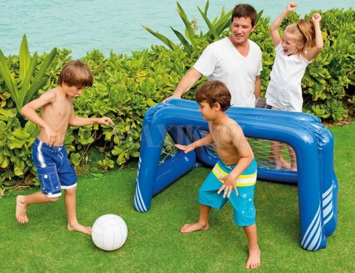 Joc fotbal sau POLO in apa INTEX Fun Goals Game 58507
