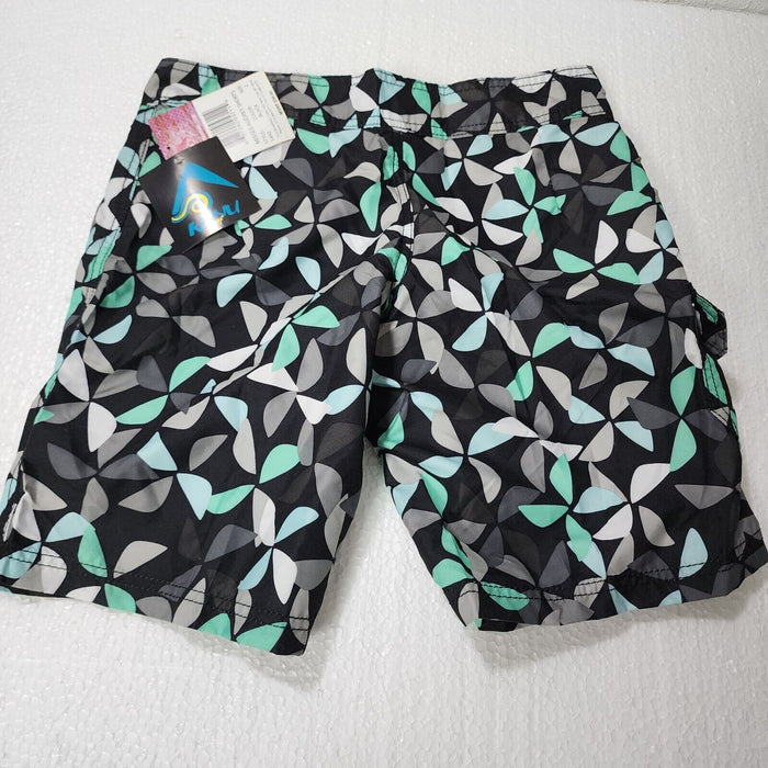 Kanu Surf Women's Oceanside UPF 50+ Active Swim Board Short, Audrey Black