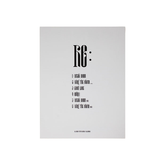 KARD Re 5th Mini Album main product image