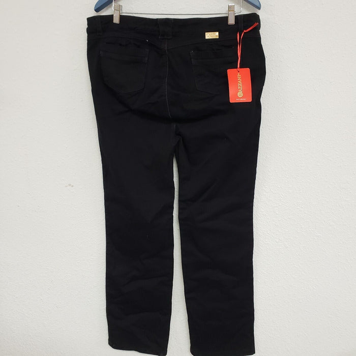 Kazzani Jeans Women's Con Bolsillo Moda, Black