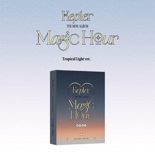 Kep1er Magic Hour 5th Mini Album Unit Version - TROPICAL LIGHT Version