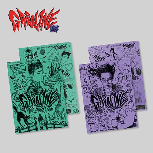 KEY - Gasoline 2nd Album - Booklet Version 2 variations main image